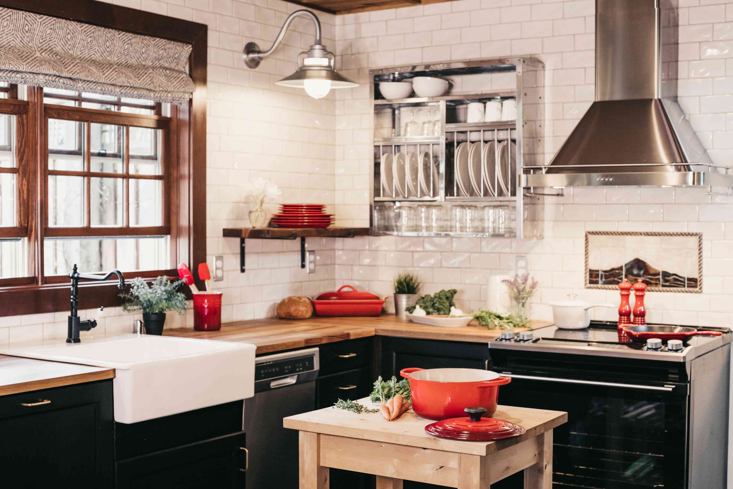kitchen window shades